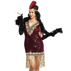 1920’s Plus Size Flapper Costume